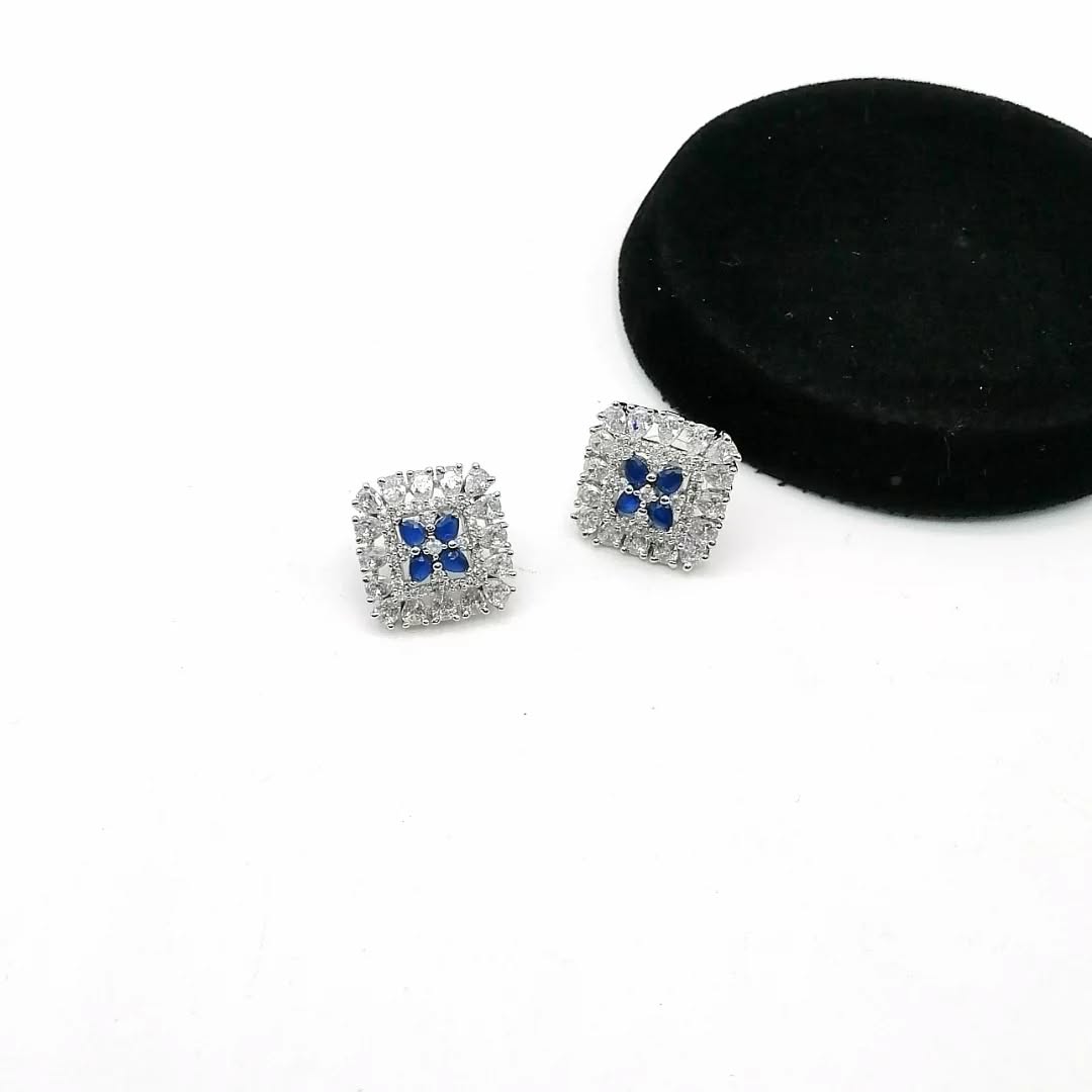 Flowered Stone American Diamond Tops