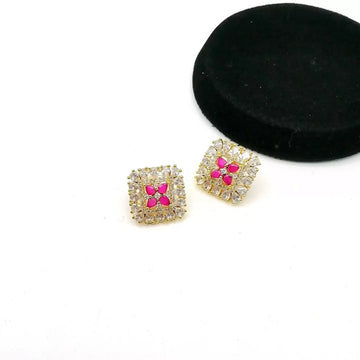 Flowered Stone American Diamond Tops