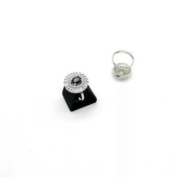 American Diamond Ring Real Stone Fine Quality