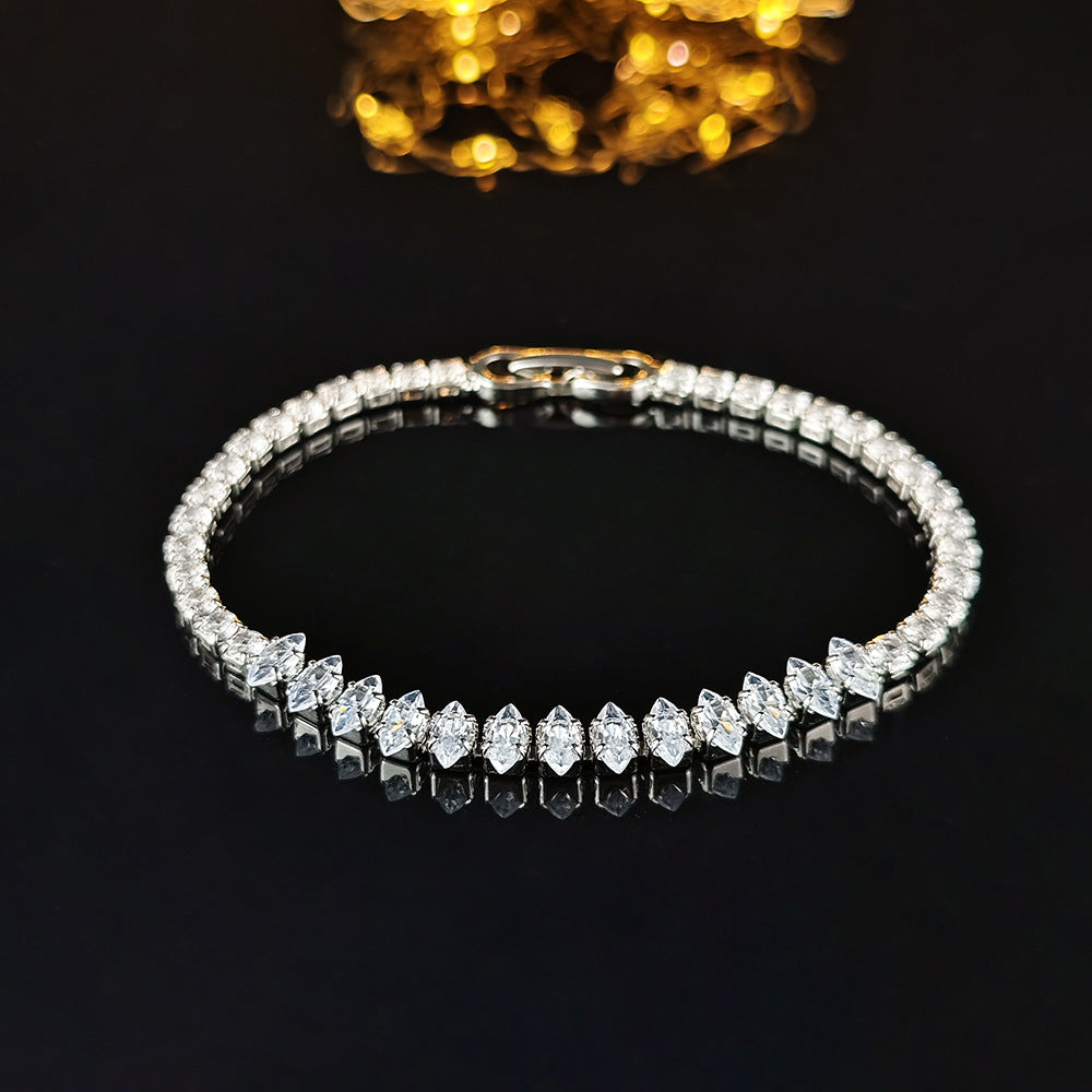 Royal Sparkling Diamond Cut Bracelet ✨ | With Premium Box 💖