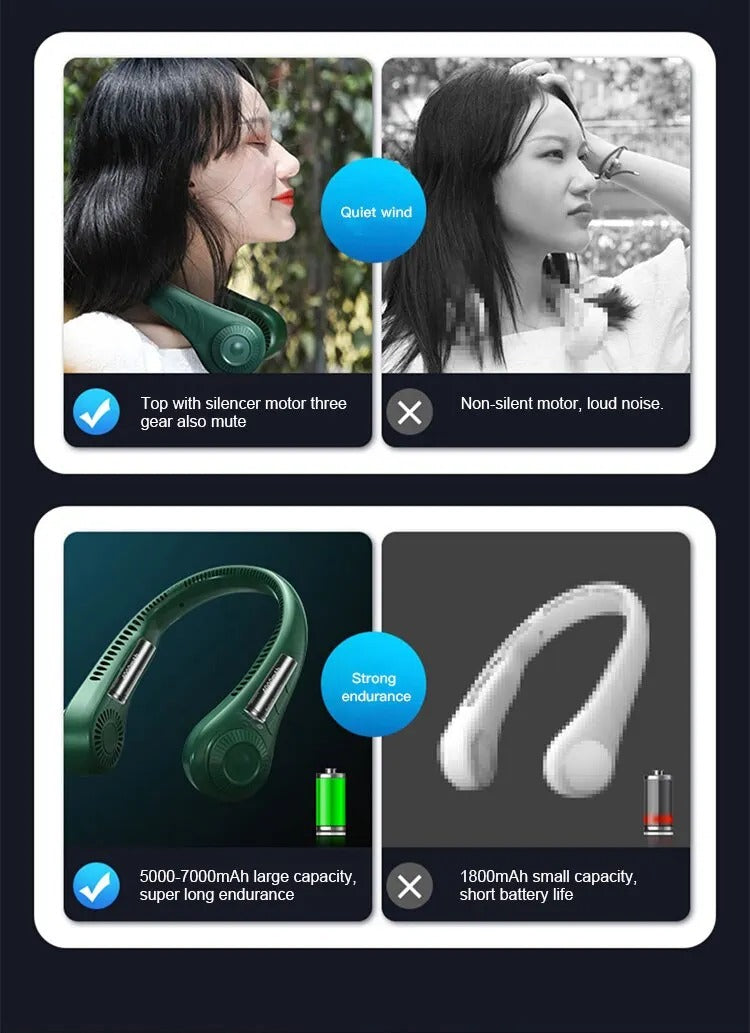 New Neck Fan Portable Bladeless Best Quality