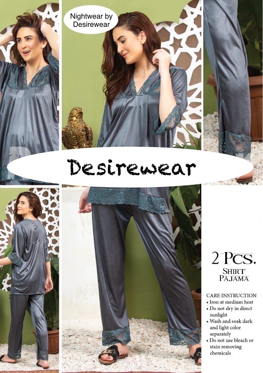 Silk Nightwear Set (2-Piece) | Luxurious Comfort & Style